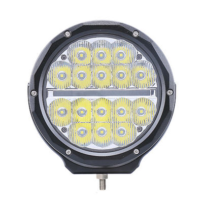 Lumières tous terrains rondes de HANMA 16PCS 18cm LED 9600lm ambre pour SUV ATV UTV