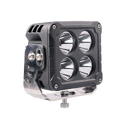 IP69K 40w 4 poutre de tache résistante des lumières OSRAM de travail de la place LED de pouce