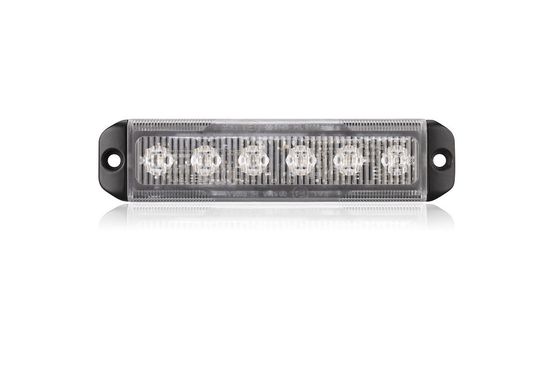Lumières d'inondation de clignotant des voyants d'alarme de la puce LED de 6PCS*1W Osram R65 Off Road LED