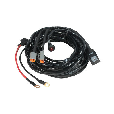 Le harnais des véhicules à moteur de fil de lumière d'Off Road de voiture imperméabilisent ODM 14AWG de 10ft