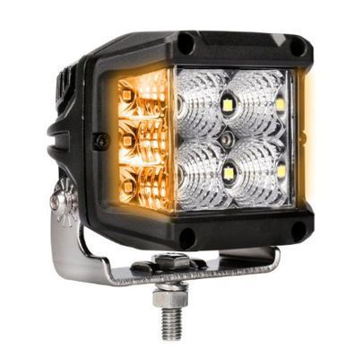 26W lumière de travail d'Amber Side Shooter Led Pods d'inondation de 4 pouces