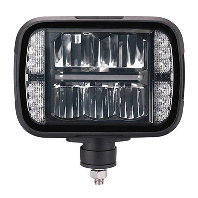 6000K noir de SAE 5 x 7 de LED de chasse-neige poutre haute-basse des phares 30W