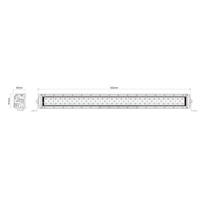 barres d'Emark Osram LED de guide optique de la voiture 204W LED de 76cm chauffant la lentille