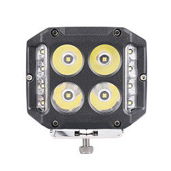 Double stroboscope 56w 2400lm de couleur de cube de côté de cosses grandes-angulaires du tireur LED
