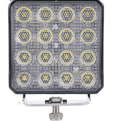4WD logement en aluminium de expulsion de lumen élevé léger de travail du bateau 16PCS*6W Osram 90W LED