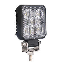 Lumières de logement en plastique de cosse menées par 25w de lumière d'inondation de travail de L86mm 516lm pour des camions