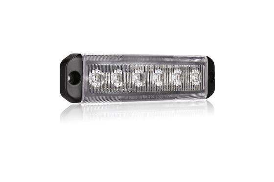 Lumières d'inondation de clignotant des voyants d'alarme de la puce LED de 6PCS*1W Osram R65 Off Road LED