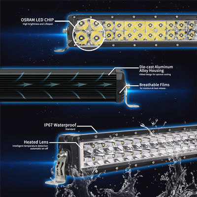 Guide optique d'entraînement de la CE 40in 240W LED avec les SOLIDES TOTAUX passionnés 16949 de lentille