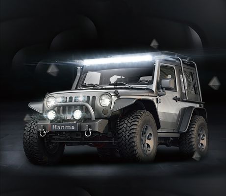 guide optique imperméable de la rangée LED de double de RoHS de la CE de l'inondation 90deg de guide optique de volt 6000k 12 LED de 21.5in