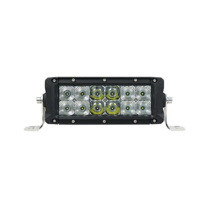 combiné 7,5 pouces de 3240lm 36W conducteur-poutre des lumières du guide optique RVB Off Road