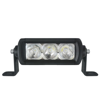 C.C 30V de la barre mené par rangée simple 4x4 de Super Slim de 9W 5.5in