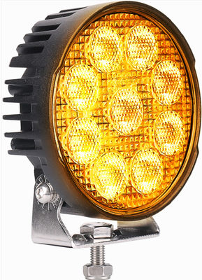 Le lumen élevé LED de tracteur rond fonctionnent 120mm léger 54W