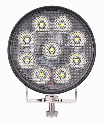 Le lumen élevé LED de tracteur rond fonctionnent 120mm léger 54W