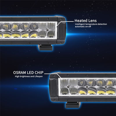 logement d'aluminium du guide optique 44w de la rangée LED du double 5700K