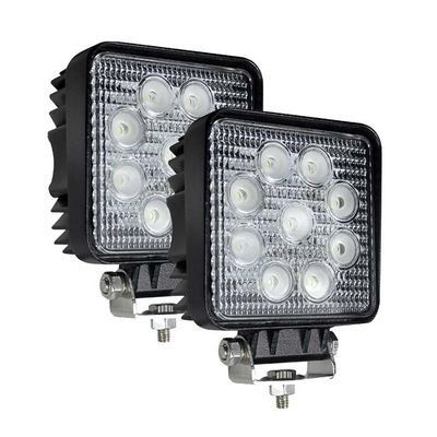 Lumières d'inondation de travail de RoHS 27Watt 2PCS LED 2160 LM pour UTV