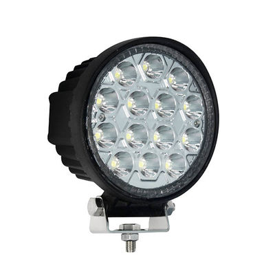 Durée de la poutre de tache de lumière de travail de rond d'IP69K 42 W LED 30000hours