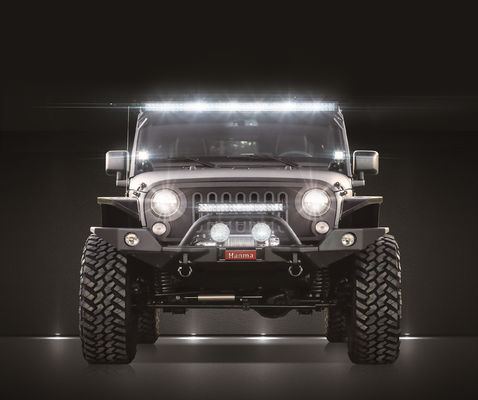La tache LED du rond 4PCS fonctionnent 42W léger pour des machines d'ingénierie