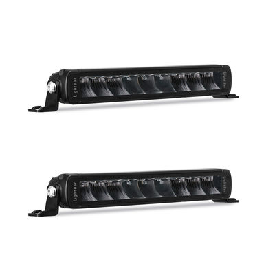 7 logement en aluminium simple de guide optique de la rangée LED de pouce 1283lm Off Road